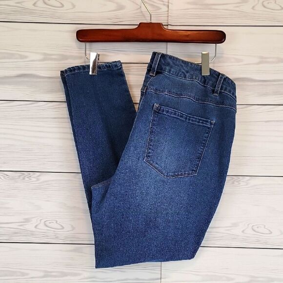 d.jeans Blue Denim Skinny Jeans Womens Size 16 - Picture 1 of 12